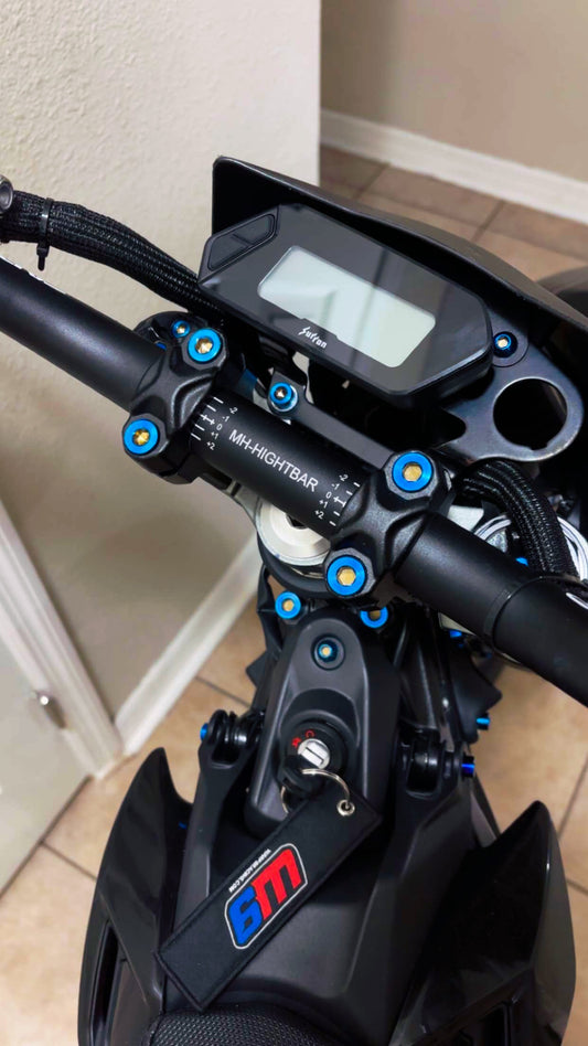 Titanium Handlebar Clamp Mounting Bolts