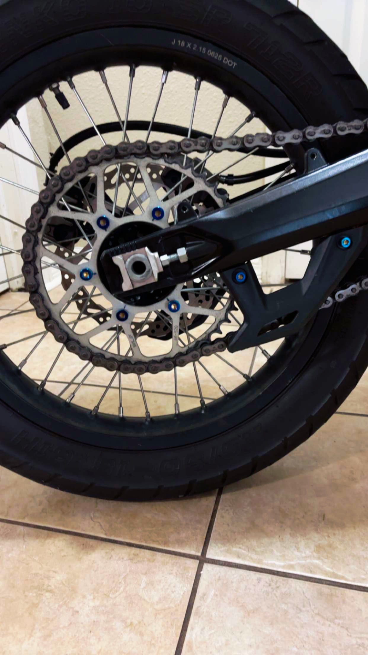 Titanium Sprocket Mounting Bolts- Ultra Bee