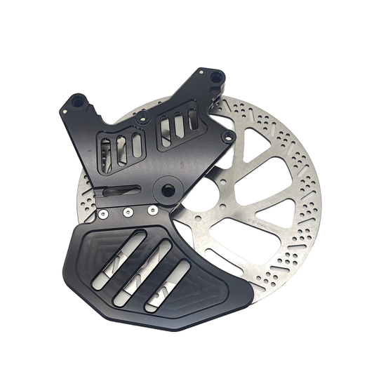 Dual Rear Caliper Bracket With Rotor For Sur Ron Light Bee