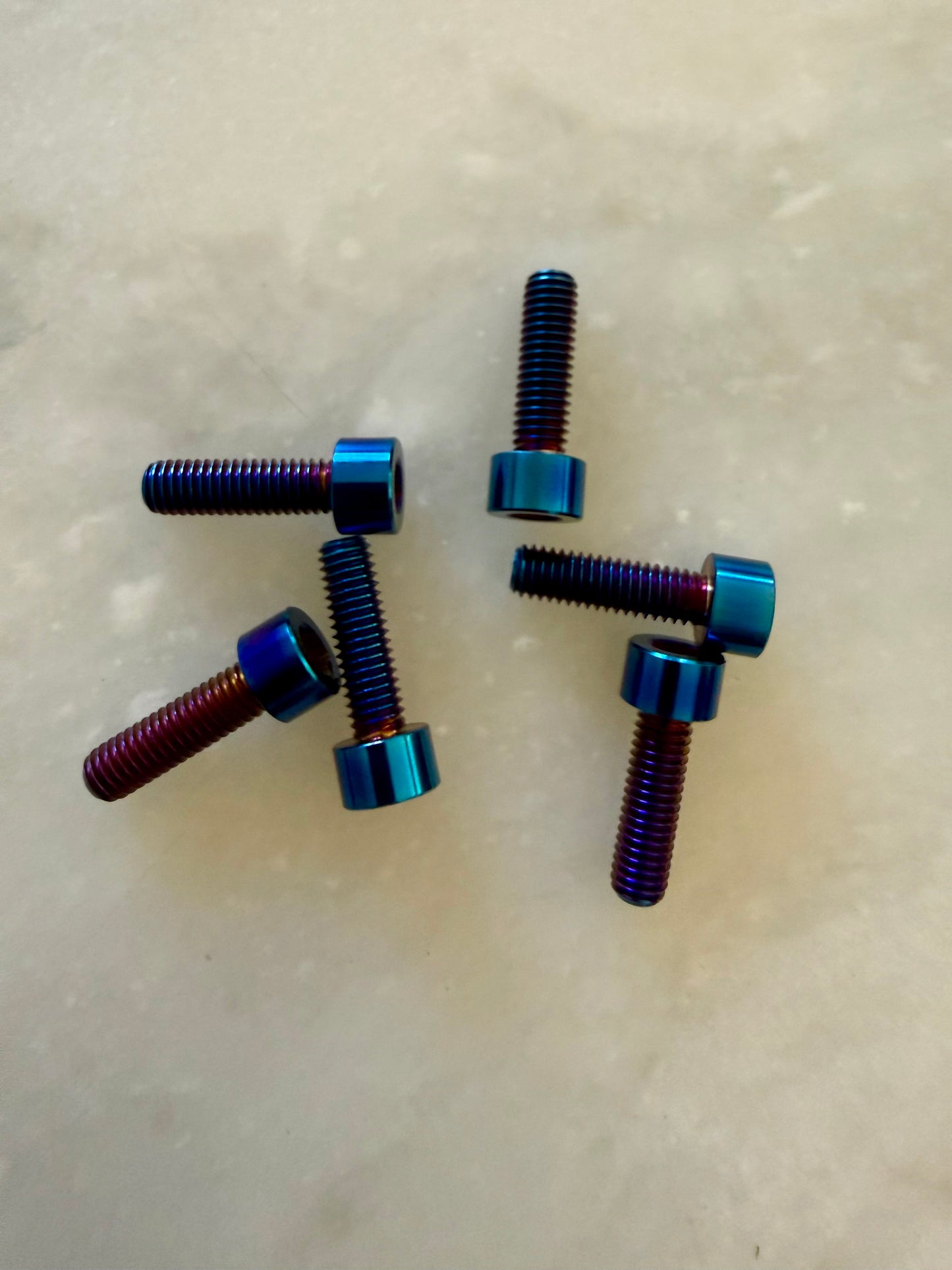 Titanium Triple Clamp Mounting Bolts - MX3 MX4