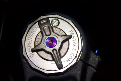 Titanium Fast Ace And KKE Bleed/Rebound Dial Mounting Bolts