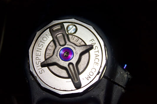 Titanium Fast Ace And KKE Bleed/Rebound Dial Mounting Bolts